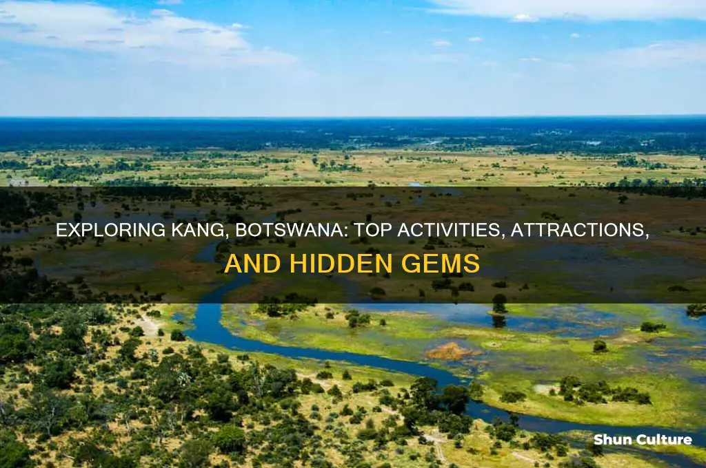 what to do in kang botswana