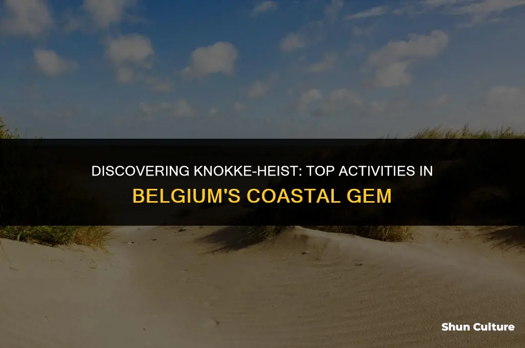 what to do in knokke heist belgium