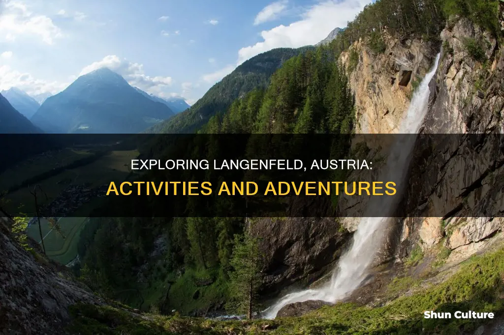 what to do in langenfeld austria