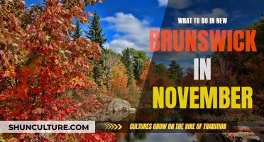 New Brunswick's November Events