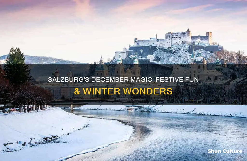 what to do in salzburg austria in december