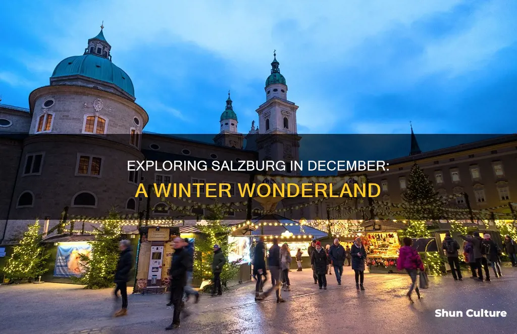 what to do in salzburg austria in december