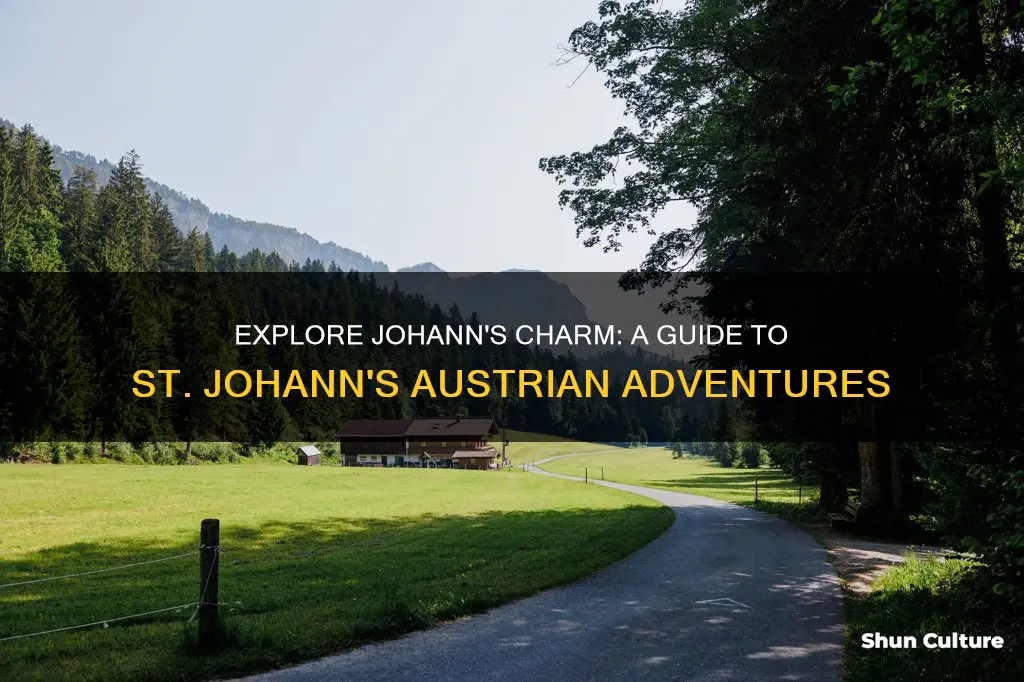 what to do in st johann austria