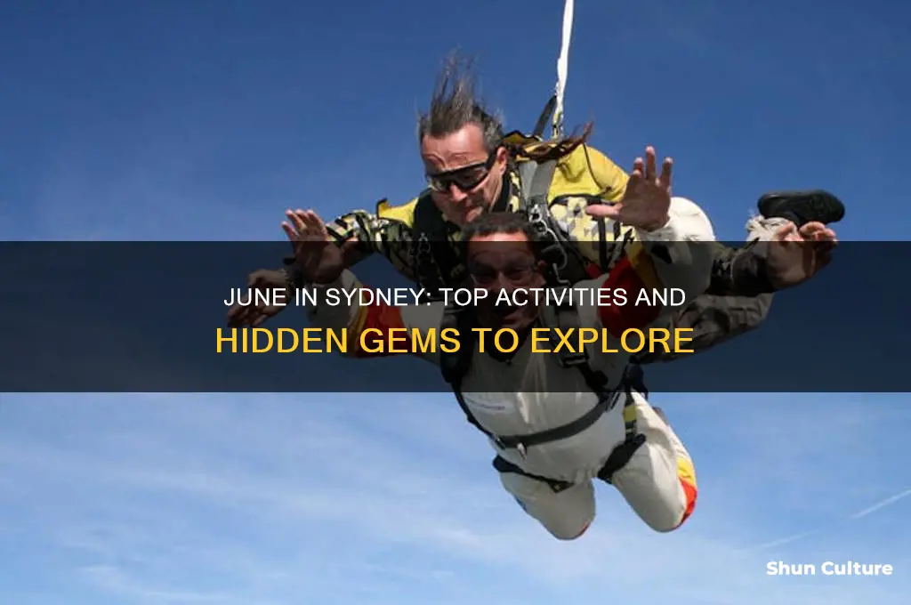 what to do in sydney australia in june