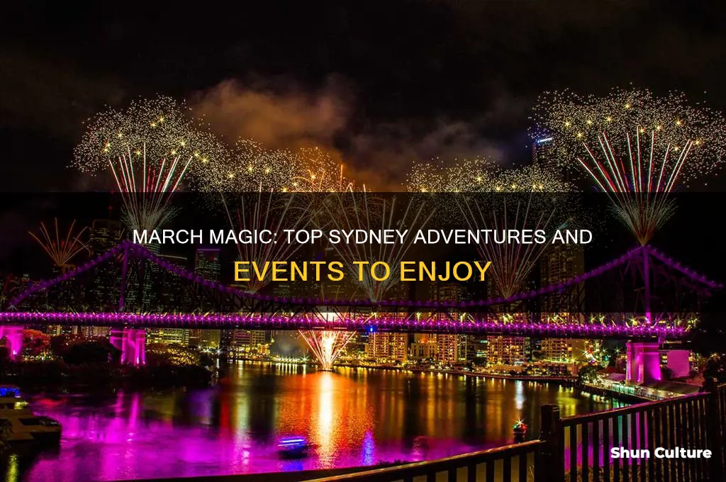 what to do in sydney australia in march