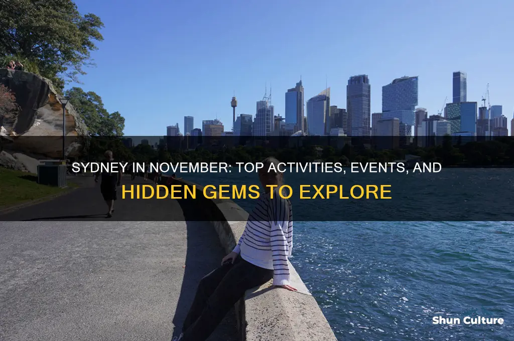what to do in sydney australia in november