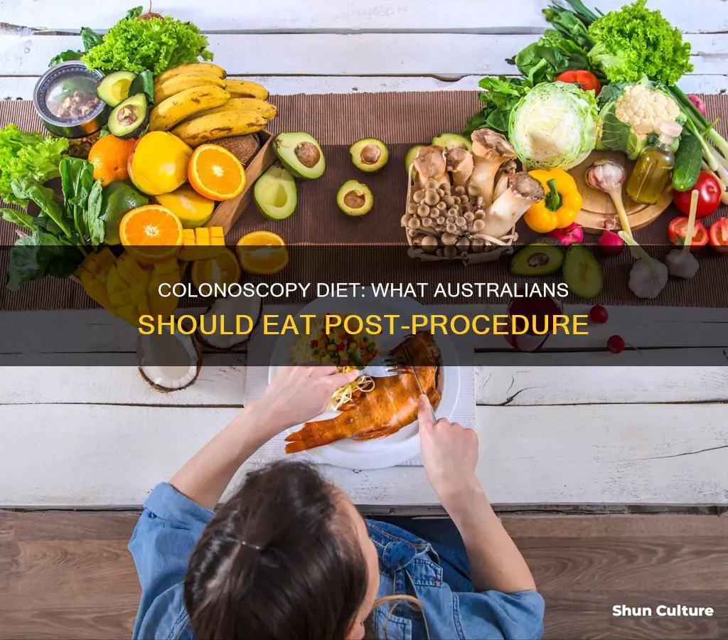 what to eat after a colonoscopy australia