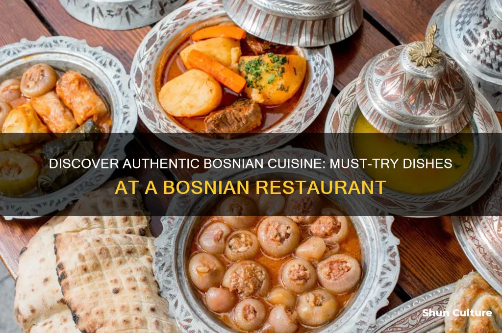 what to eat at a bosnian restaurant