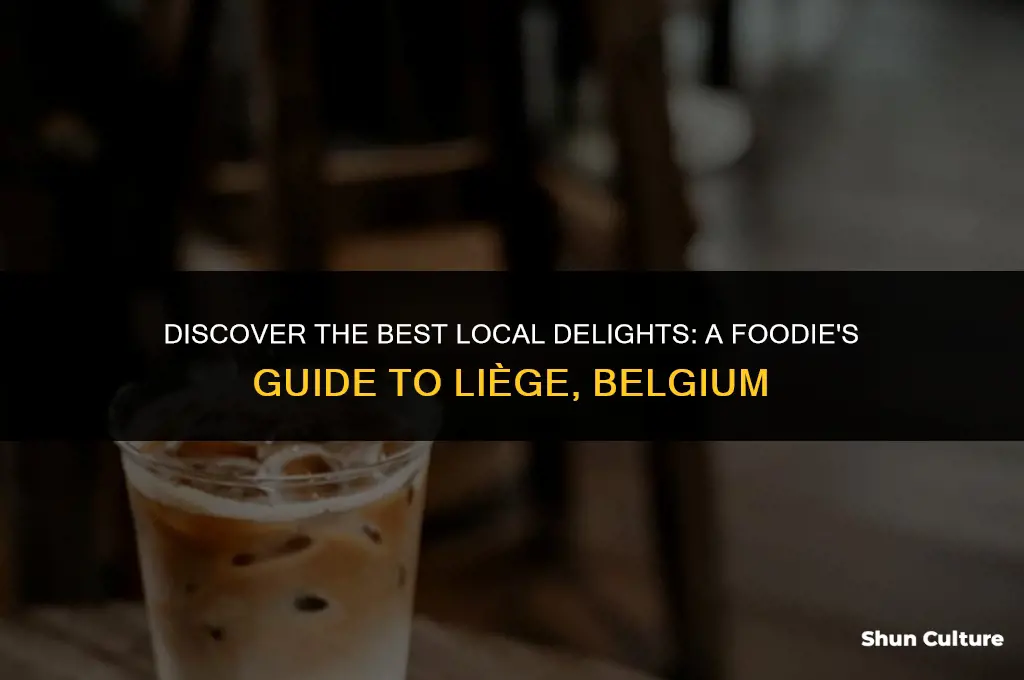 what to eat in liege belgium