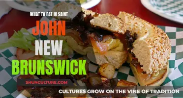 Saint John, New Brunswick's Culinary Delights