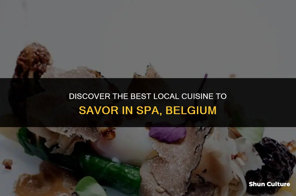 what to eat in spa belgium