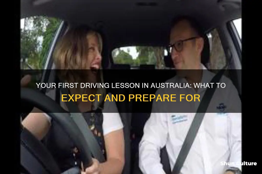 what to expect first driving lesson australia