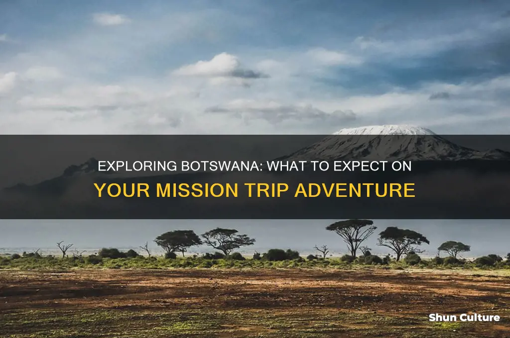 what to expect mission trip botswana
