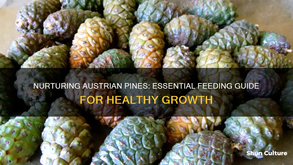 what to feed austrian pine