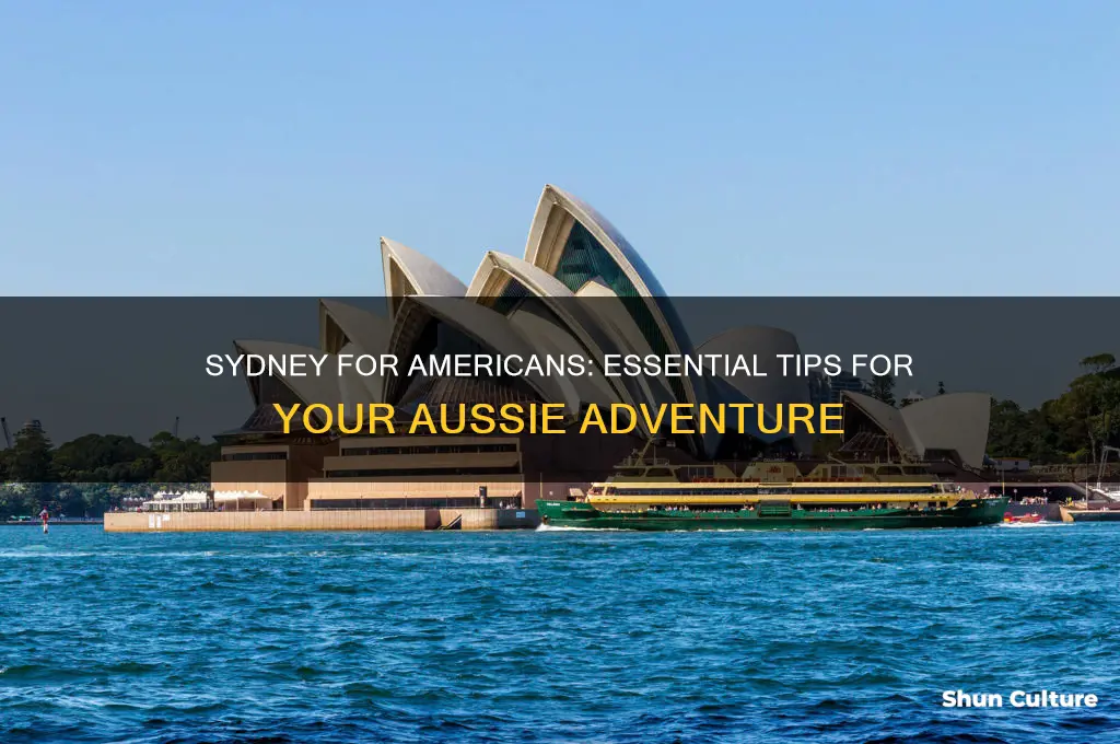 what to know about visiting sydney australia for an american