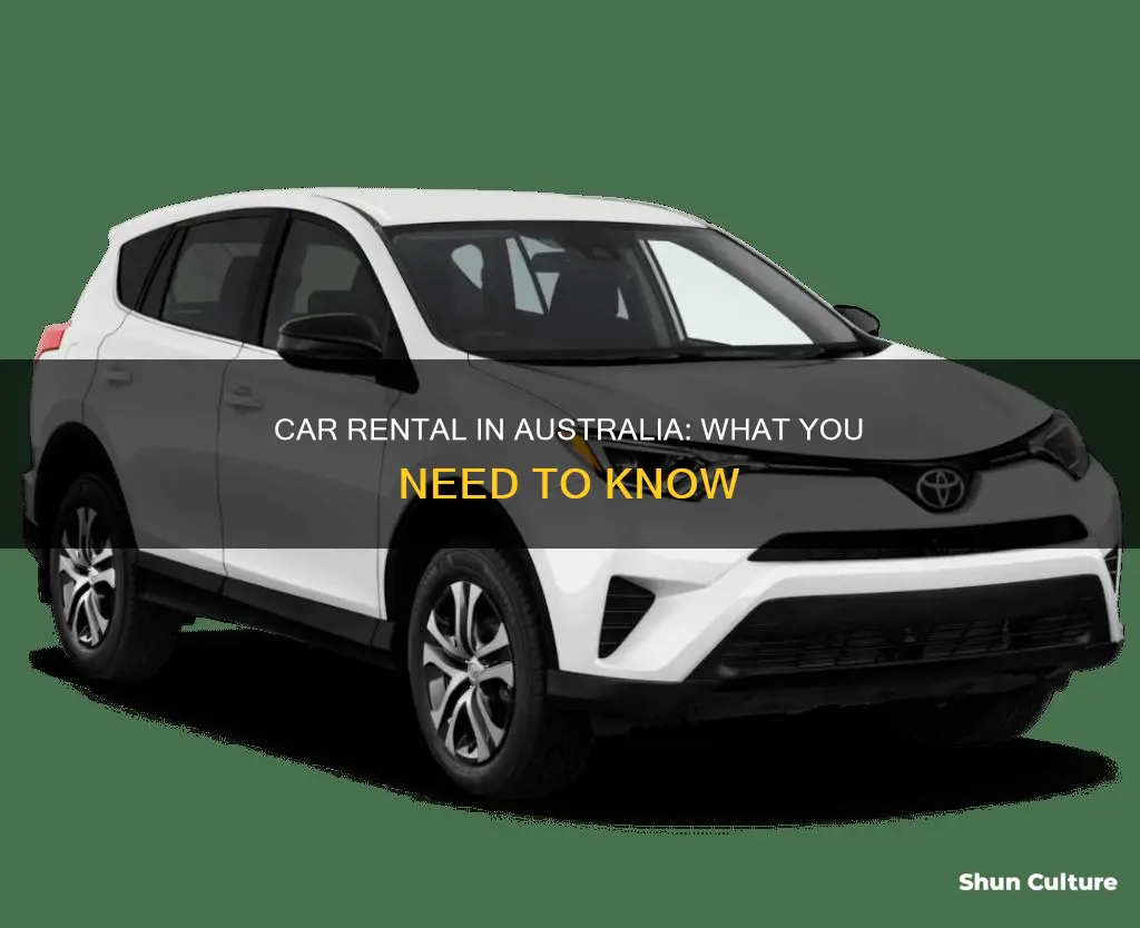 what to know when renting a car in australia