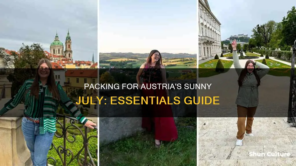 what to pack for austria in july