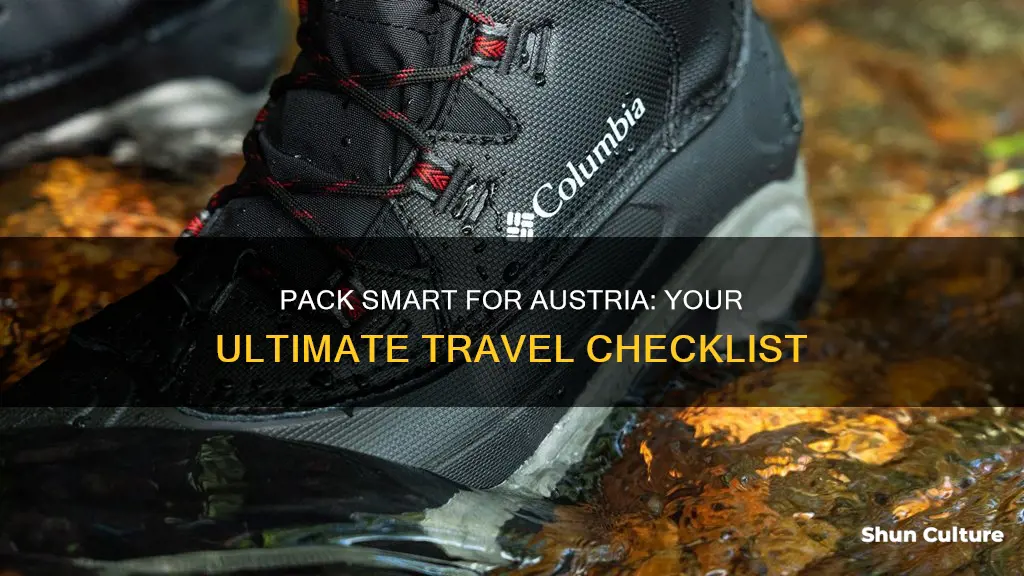 what to pack for austria