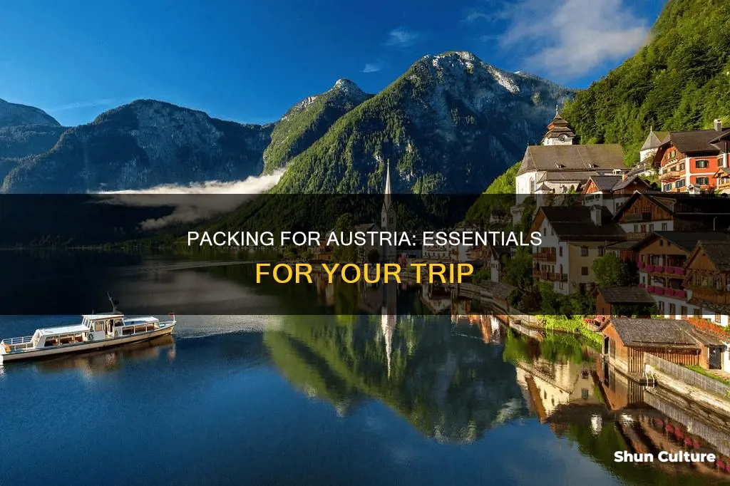 what to pack for austria