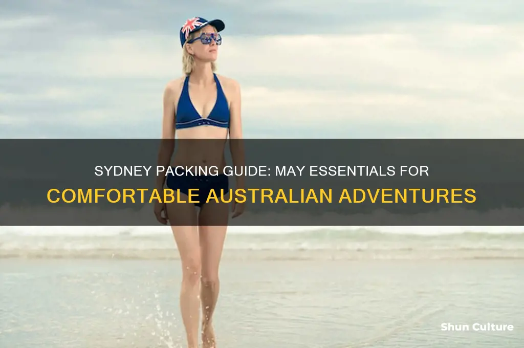 what to pack for sydney australia in may