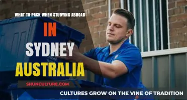 Essential Packing Guide for Studying Abroad in Sydney, Australia