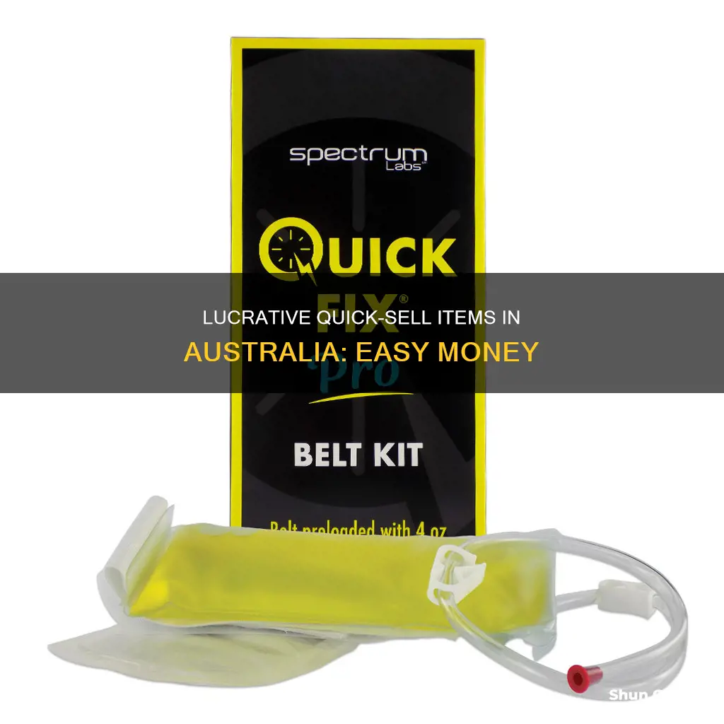 what to sell to make quick money australia
