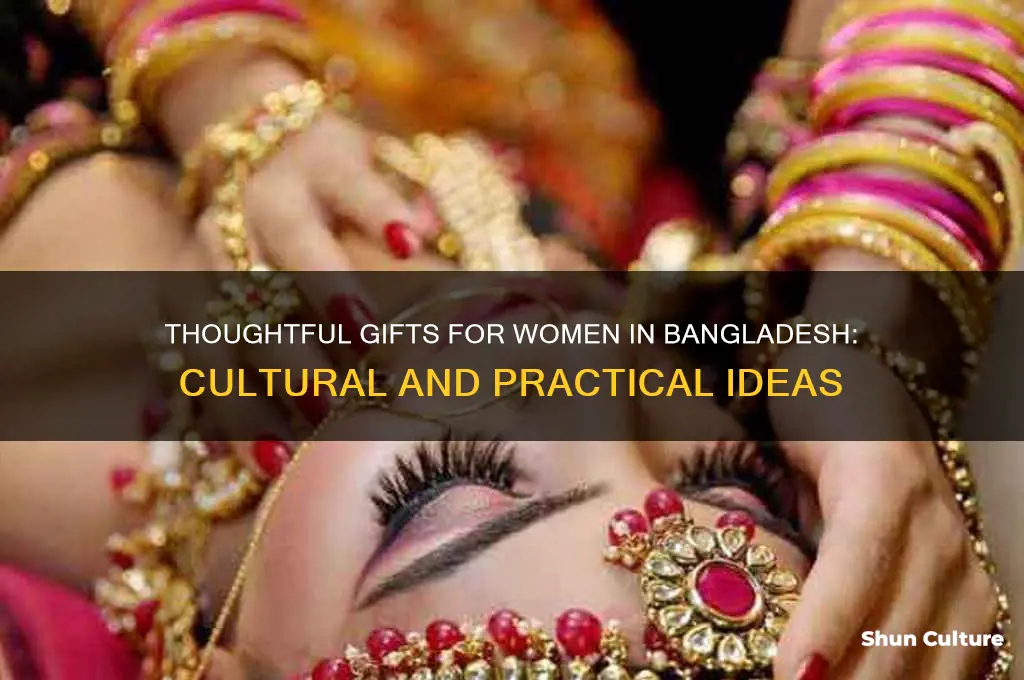 what to send to women in bangladesh