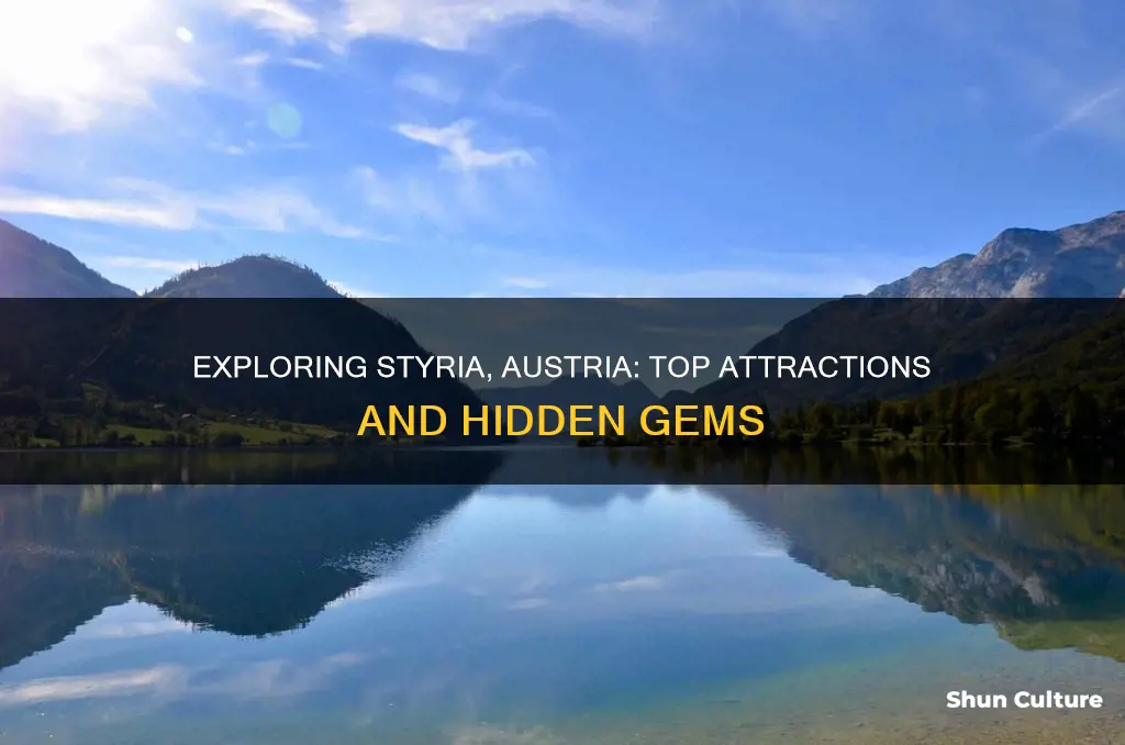 what to visit in styria austria