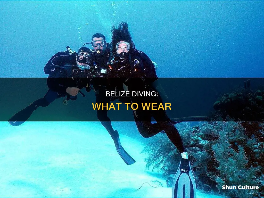 what to wear diving in belize