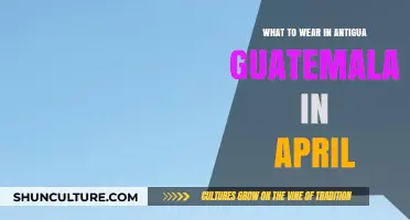 April in Antigua Guatemala: Stylish and Comfortable Outfit Ideas