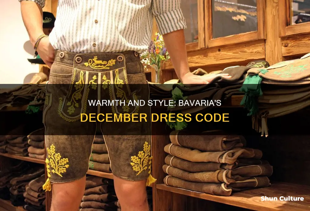 what to wear in bavaria in december