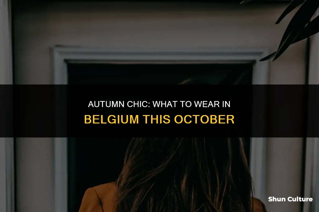 what to wear in belgium in October