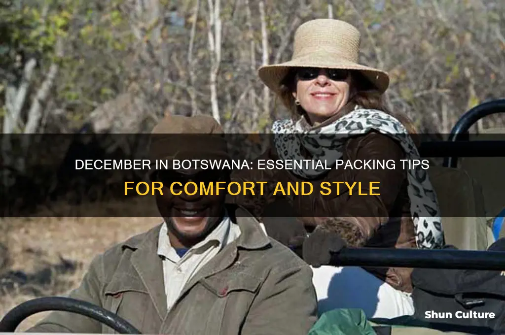what to wear in botswana in december