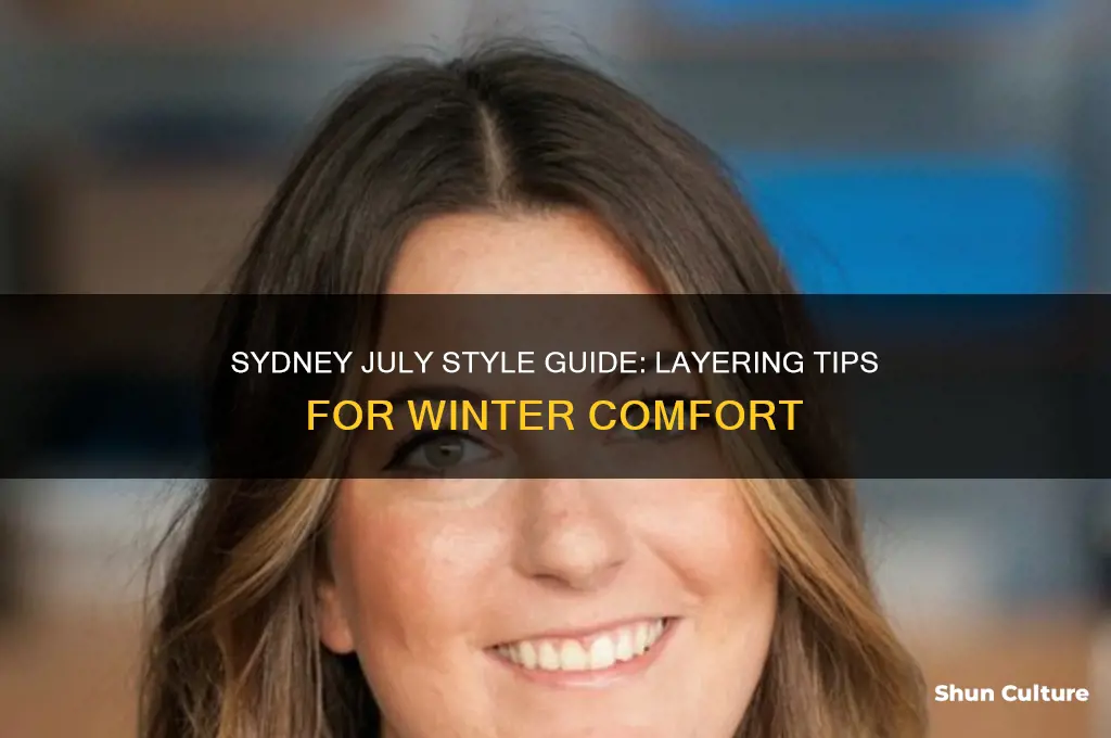 what to wear in sydney australia in july