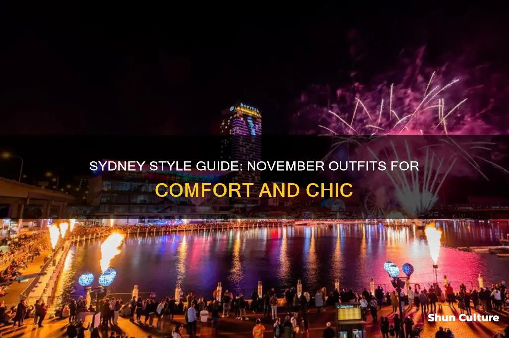what to wear in sydney australia in november