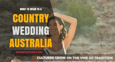Country Wedding Attire: Dressing for an Australian Outdoor Ceremony