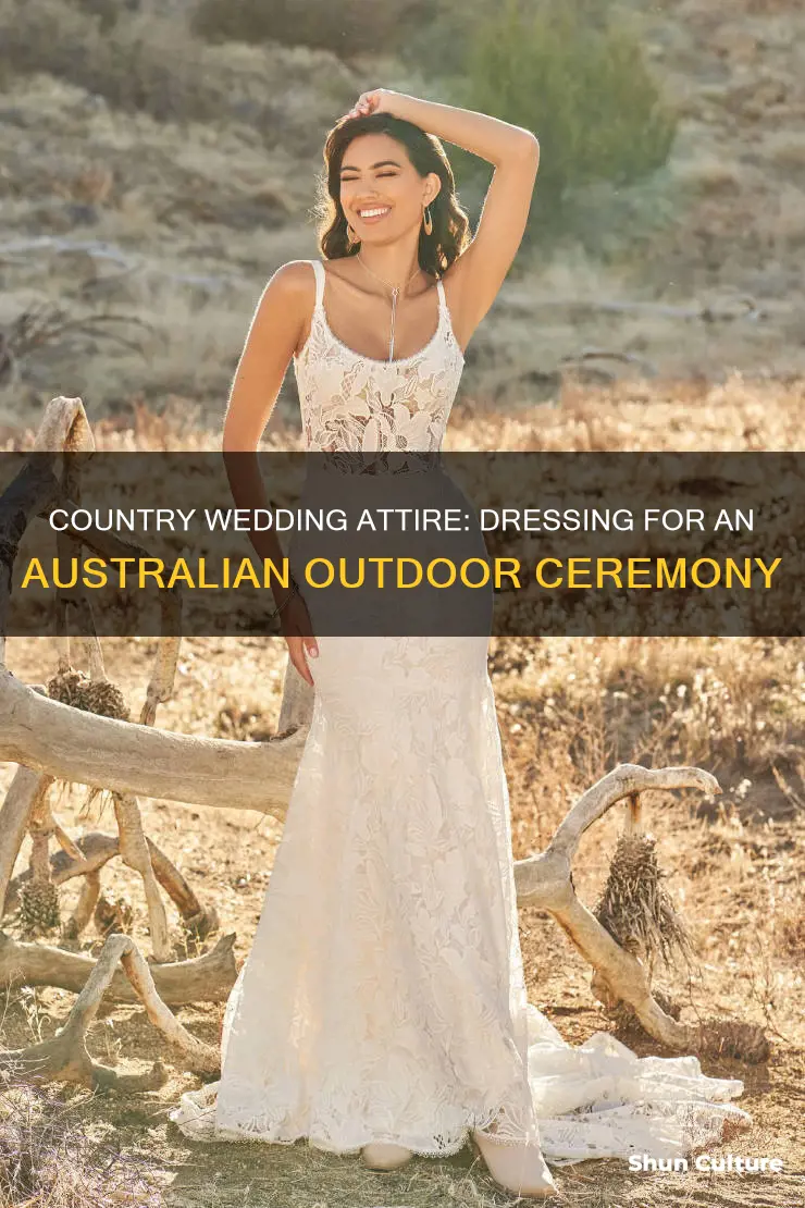 what to wear to a country wedding australia