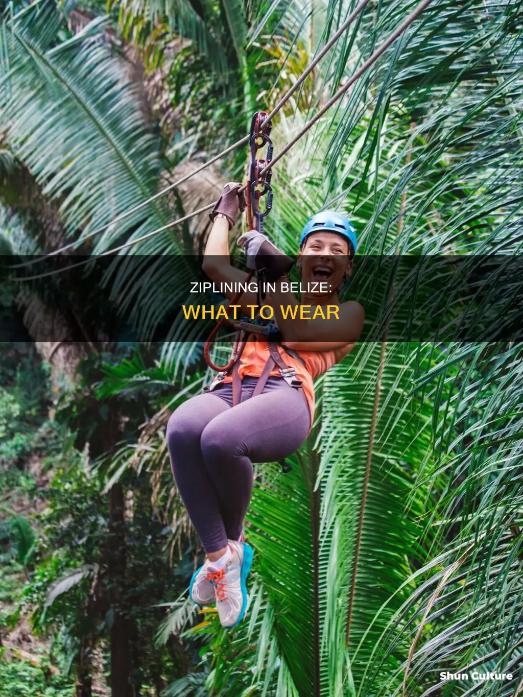 what to wear ziplining in belize