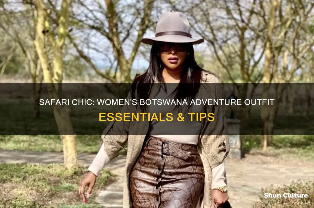 what to weawr on safari for women in botswana