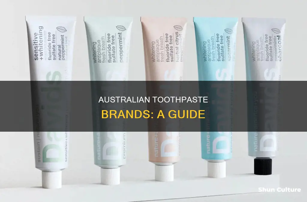 what toothpaste is made in australia