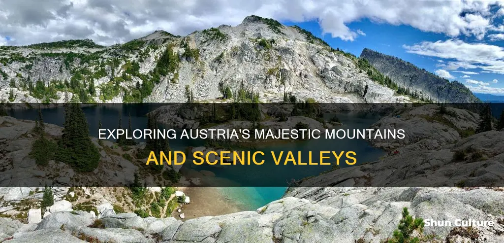 what topographical details of austria