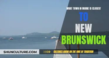 Maine Towns Near New Brunswick