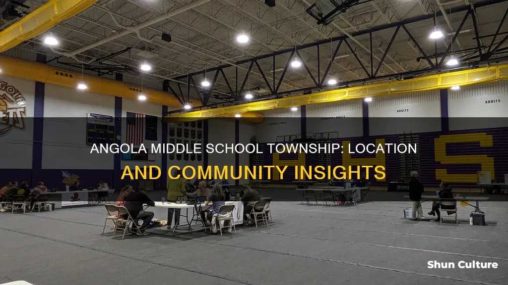 what township is angola middle school in