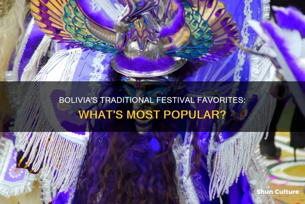 what traditional phestival is most popular in bolivia