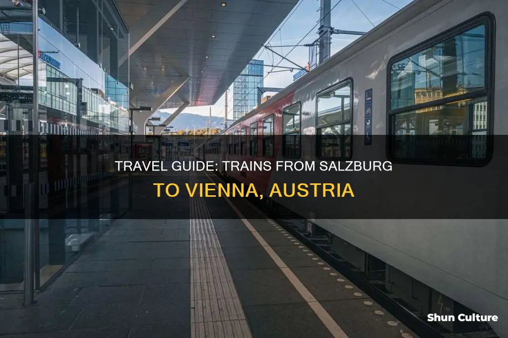 what train do I take from salzburg to vienna austria