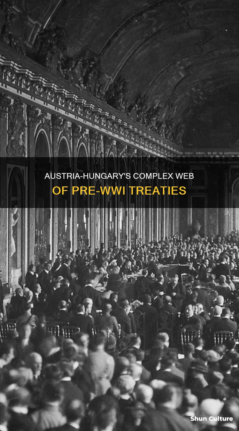 what treaties was austria-hungary