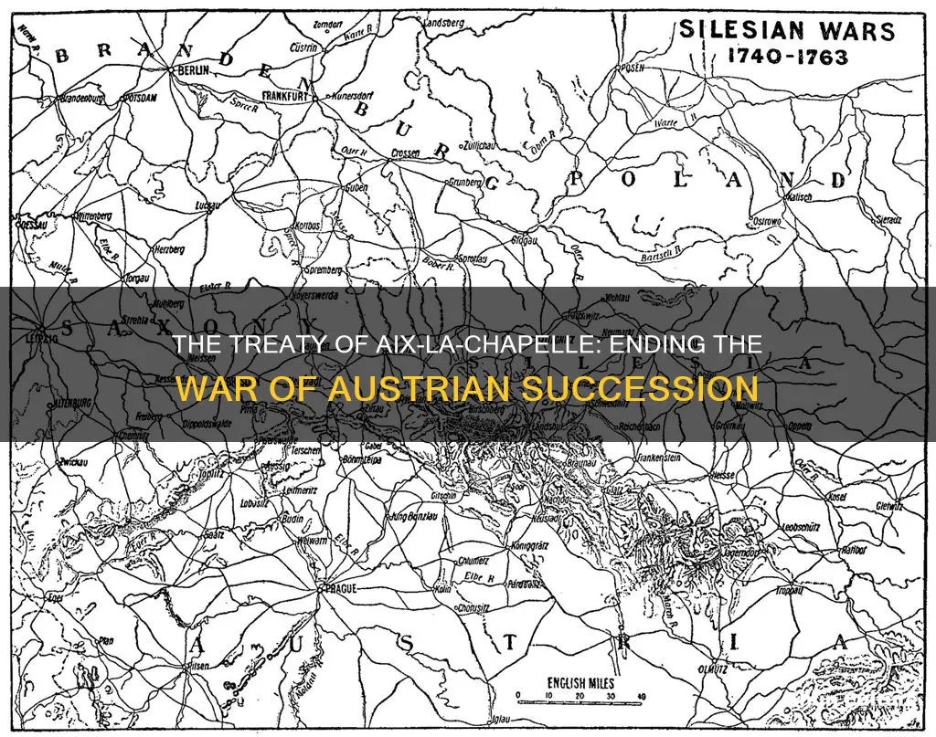 what treaty ended the war of austrian succession