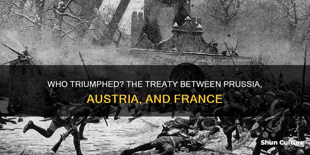 what treaty was signed between prussia austria and france