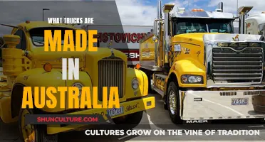 Australian-Made Trucks: Top Models and Their Features