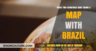 Which Two Countries Don't Share a Border with Brazil?